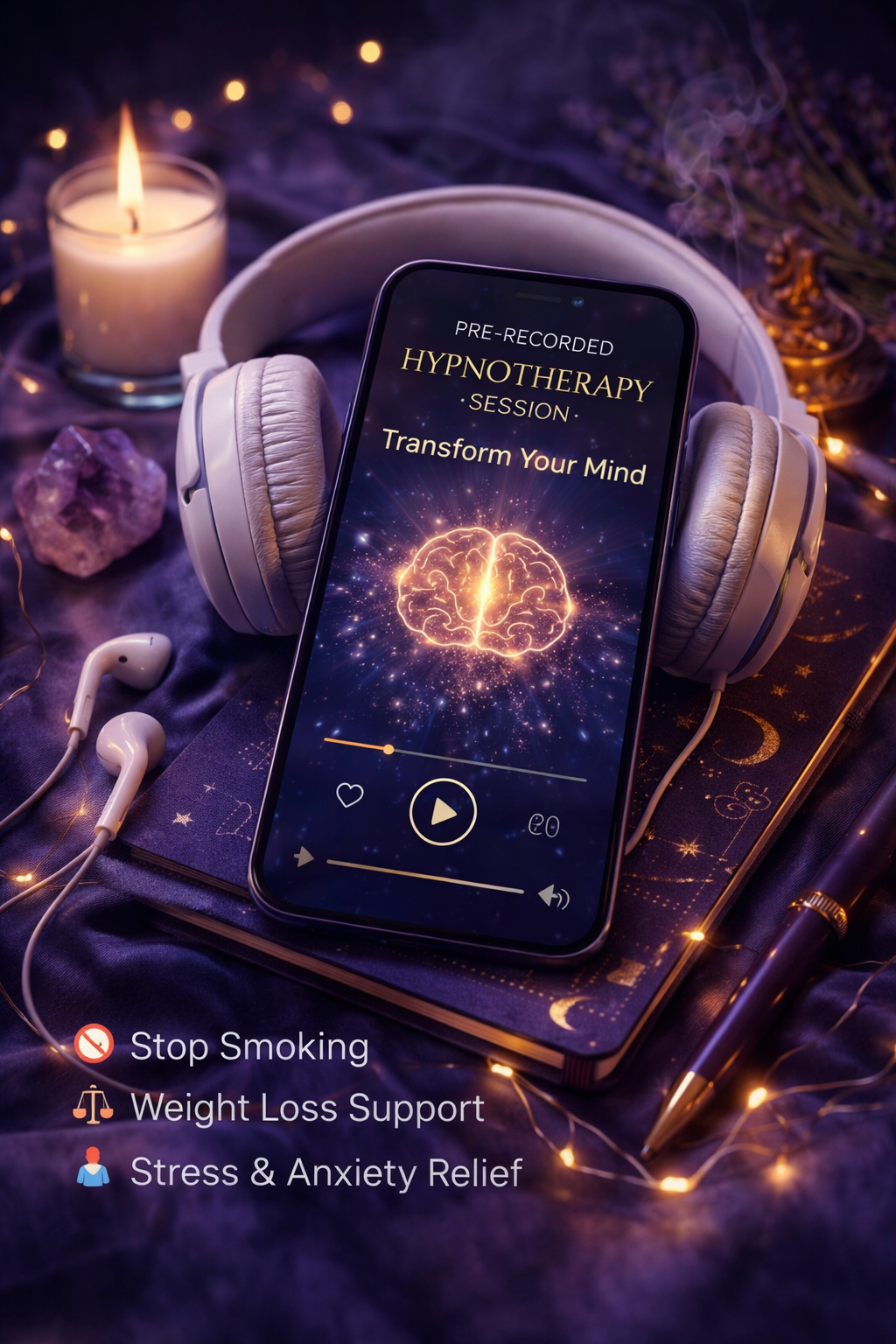 👉 🧠 Pre-Recorded Hypnotherapy Session | Transform Your Mind